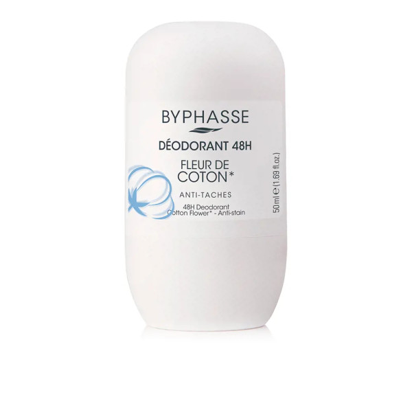 Byphasse Deodorante 24h Fiore di Cotone (roll-on) 50 Ml Unisex
