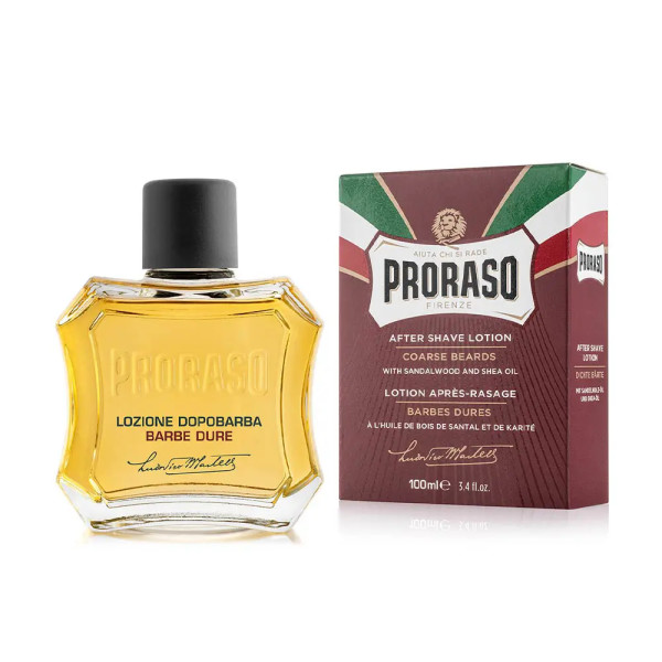 Proraso Red After Shave Lotion mit Alkohol 100 ml Man