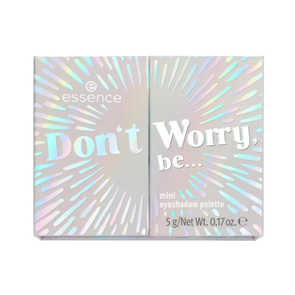 Essenz Don't Worry Be? Mehrfarbige Lidschatten-Minipalette 5 Gr