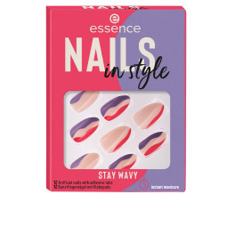Essence Nails In Style Uñas Artificiales Stay Wavy 12 U Mujer