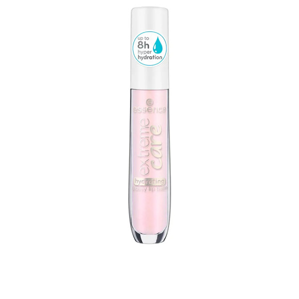 Bálsamo labial hidratante com brilho Essence Extreme Care 01-rosa 5ml