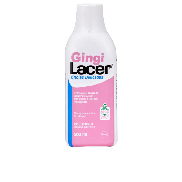 Lacer Gingi Mondwater 500 Ml Unisex