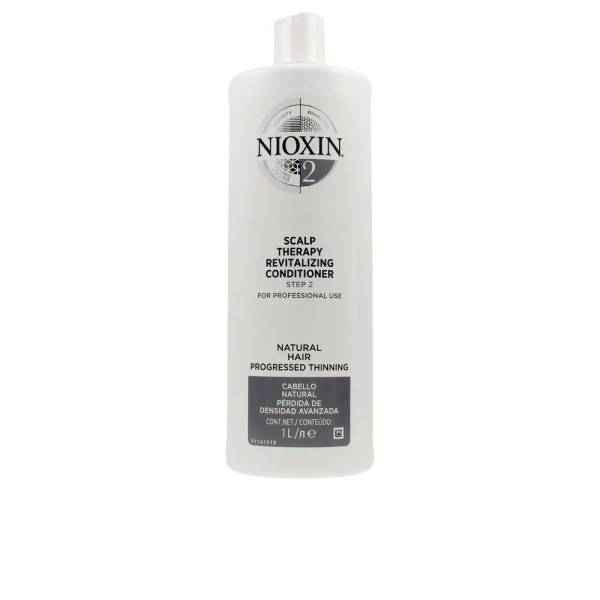 Nioxin System 2 Après-shampooing Cuir Chevelu Revitalisant Cheveux Fins 1000 Ml Unisexe