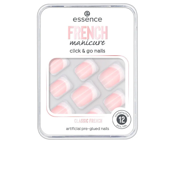 Essence French Manicure Click & Go Nails Kunstnagels 01-classic French 12 U