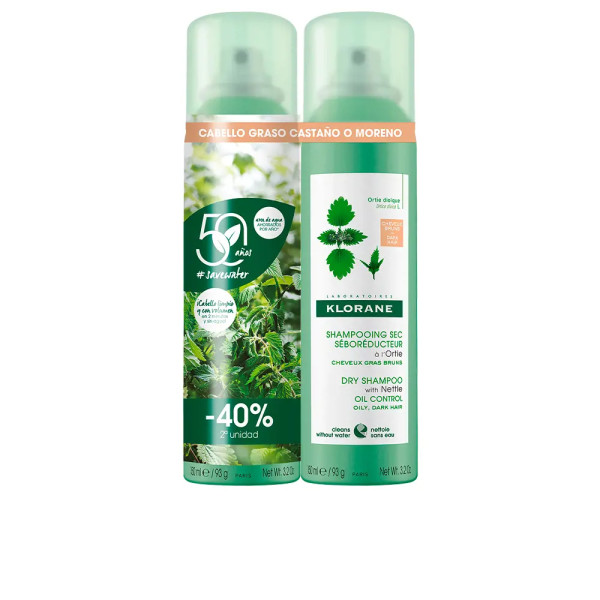 Klorane A La Ortiga Shampoo Sebo Seboregolatore Con Colore Lotto 2 Pezzi Unisex