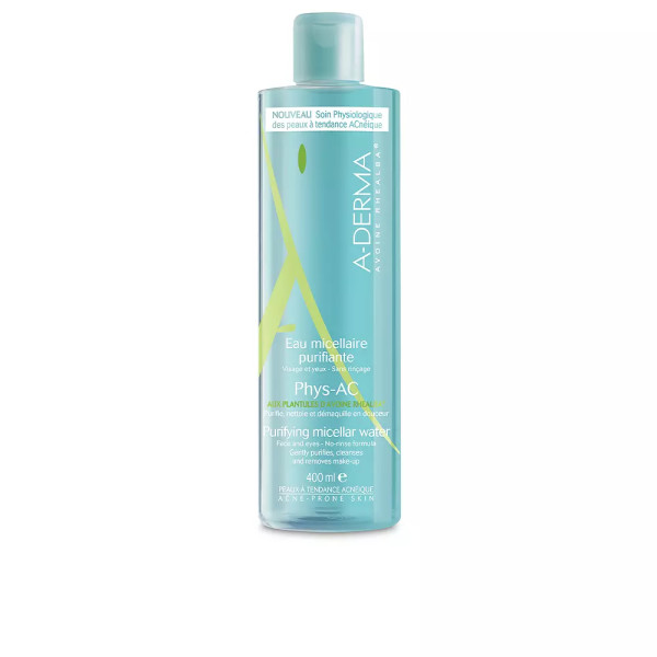 A-derma Phys-ac acqua micellare purificante 400 ml unisex