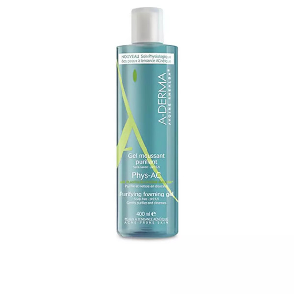 Gel schiumogeno purificante A-derma Phys-ac 400 ml unisex