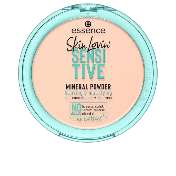 essence Skin Lovin' Sensitive Mineral Powder 01-Translucent 9 Gr Donna