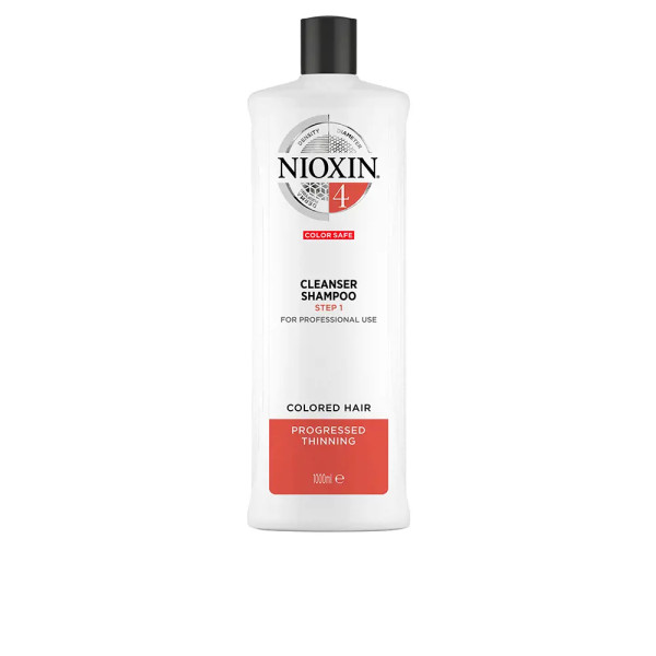 Nioxin System 4 Shampooing Volumateur Cheveux Fins Très Faibles 1000 Ml Unisexe