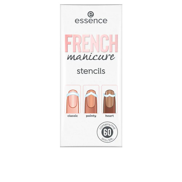 Guias de unhas para manicure francesa Essence 60 U