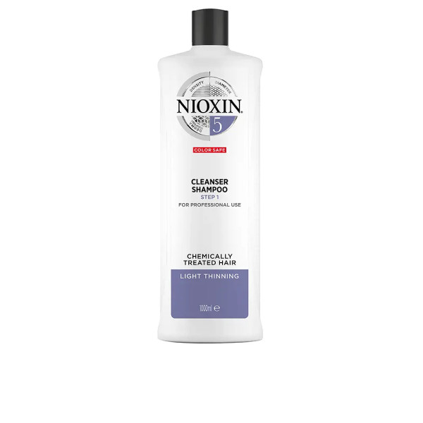 Nioxin System 5 Shampoo Volumizing Zwak Grof Haar 1000 Ml Unisex