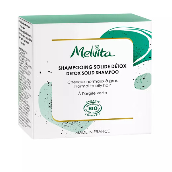 Shampoo desintoxicante sólido Melvita 55 g unissex