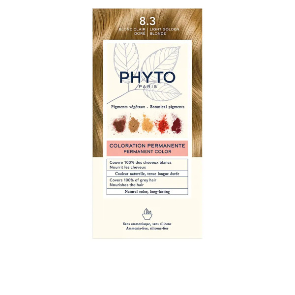 Phyto Botanical Power Color Coloration Permanent 8.3-light Golden Blonde 3 U Woman