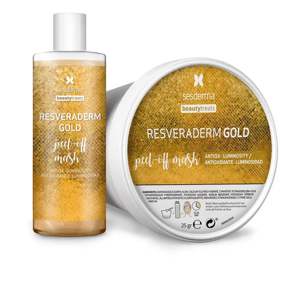 Sesderma Beauty Treats Resveraderm Gold Masque Peel Off 25 GR + 7 Unisexe