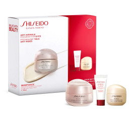 Shiseido Benefiance Wrinkle Smoothing Eye Cream Lote 3 Piezas Unisex