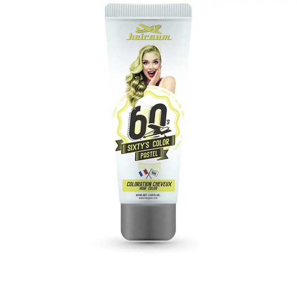 Hairgum Sixty's Color Colore Dei Capelli Giallo Alba 60 Ml