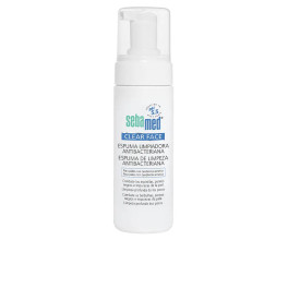 Schiuma detergente antibatterica viso trasparente Sebamed 150 ml unisex