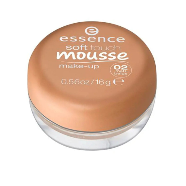 Essence Soft Touch Makeup In Mousse 02-Mat Beige 16 Gr Femme