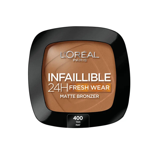 L'Oreal Infaillible 24H Fresh Clothes Bronzer Matte 400-tan Doré 9 Gr Woman