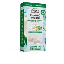 Garnier Original Remedies Champú Sólido Hidratante De Coco 2 X 60 Gr Unisex