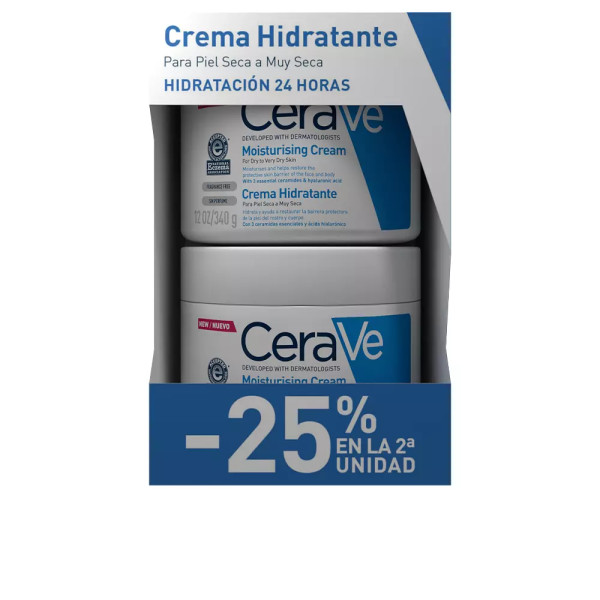 Cerave Crema Idratante Lotto 2 X 340 Ml Unisex