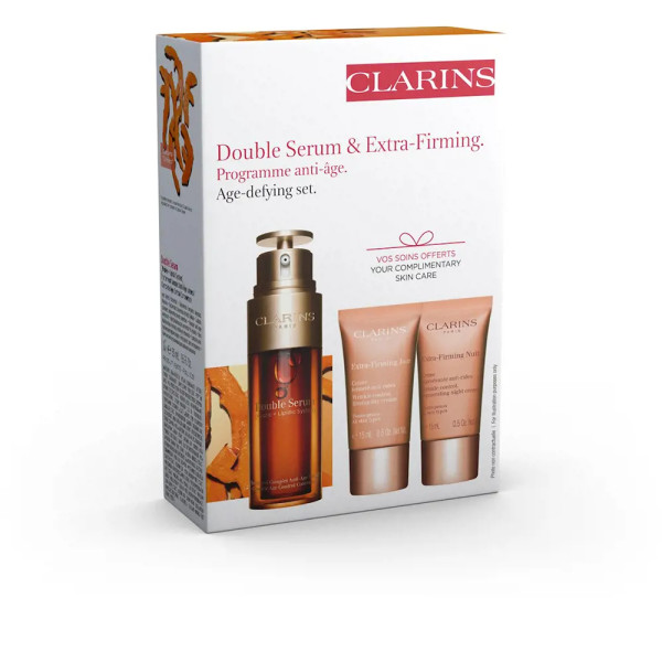 Clarins Double Serum Lote 3 Piezas Unisex