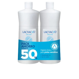 Gel da bagno Lactacyd Derma 2 x 1000 ml unisex