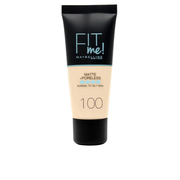 Maybelline me convient ! Fondation Matte+poreless 100-chaud Ivoire 30 Ml Unisexe