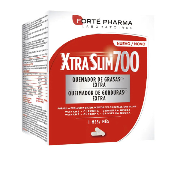 Forté Pharma Xtraslim 700 Quemador De Grasas Extra 120 Cápsulas  Unisex