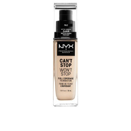 Nyx Can't Stop Won't Stop Full Coverage Foundation Pale 30 Ml Unisex