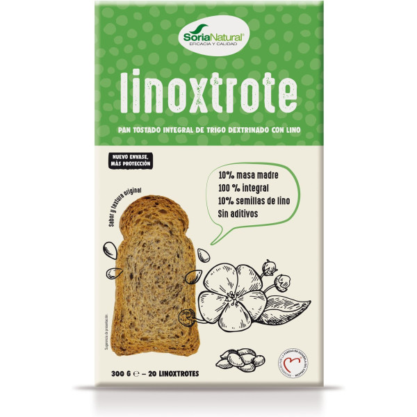 Soria Natural Pan Linoxtrote Integral Caja