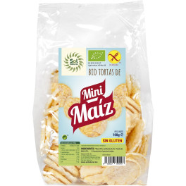 Solnatural Mini Tortitas De Maiz Bio Sin Gluten 100 G