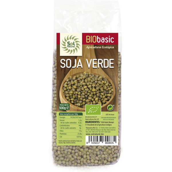 Solnatural Soja Vert Bio 500 G
