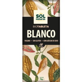 Solnatural Bio Witte Choco Tablet 70 G