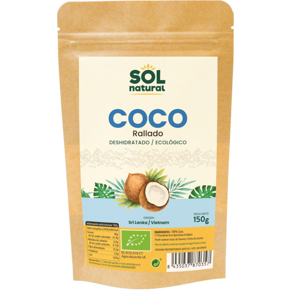 Solnatural Coco Ralado 150 gr