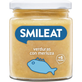 Smileat Glas Seehecht mit Gemüse 230 G Eco