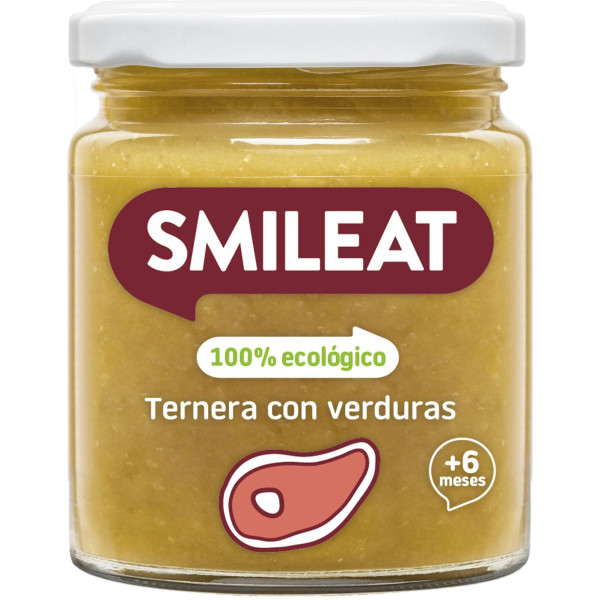 Smileat Barattolo di Vitello con Verdure 230 G Eco