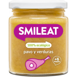 Smileat Tarrito De Pavo Con Verduras 230 G Eco
