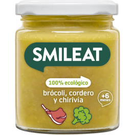 Smileat pote de brócolis com cordeiro e pastinaga 230 G Ec