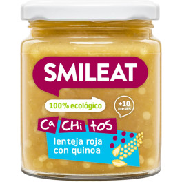 Smileat Pot Met Kleine Stukjes Linzen Met Quinoa 230 G