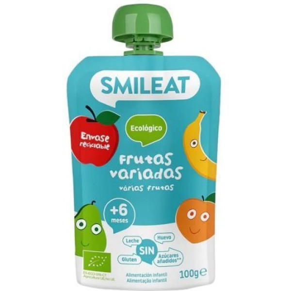 Smileat Sachet De Fruits Assortis 100 G Eco