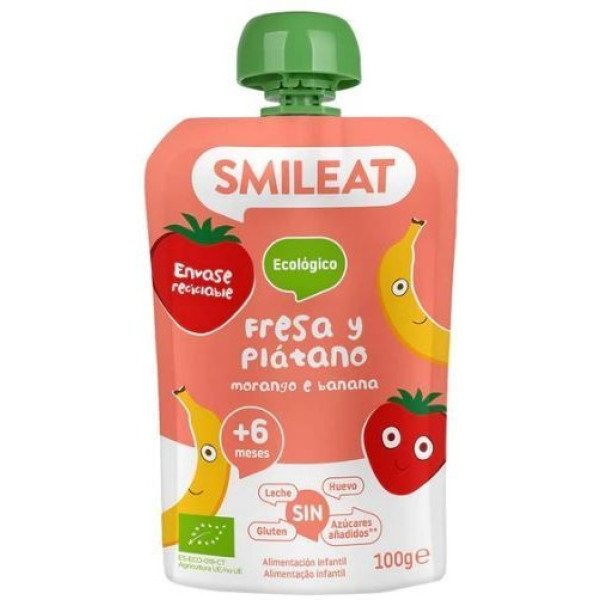 Smileat Sacchetto Fragola E Banana 100 G Eco