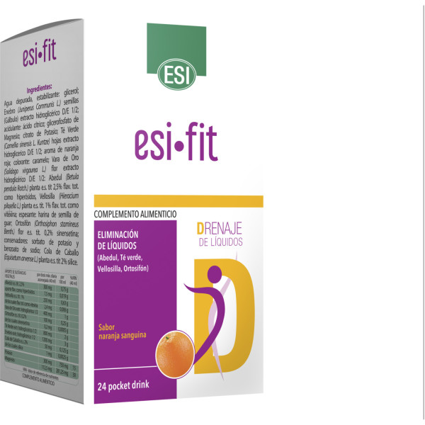 Trepatdiet Esi Fit Drena Pocket Drink 24 Envelopes