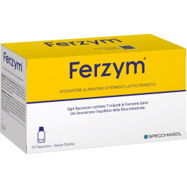 Specchiasol Ferzym Rapide 10 Flacons X 8 Ml