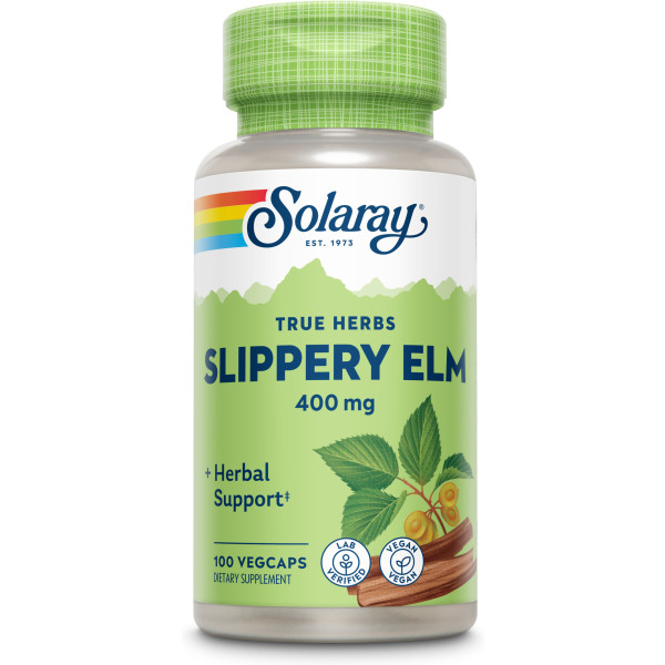 Solaray Slippery Elm Bark 400 mg 100 VCAPS OLMO