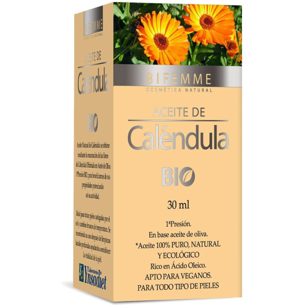 Ynsadiet Huile de Calendula Bio 30 Ml