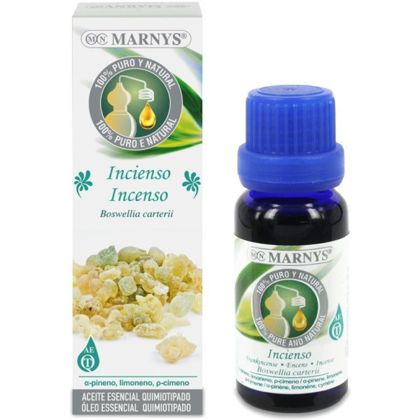 Marnys Encens Alimentaire Huile Essentielle Caisse 15