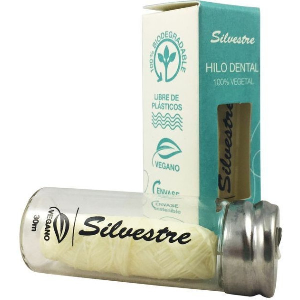 Silvestre Hilo Dental 100% Natural Maiz 30metros