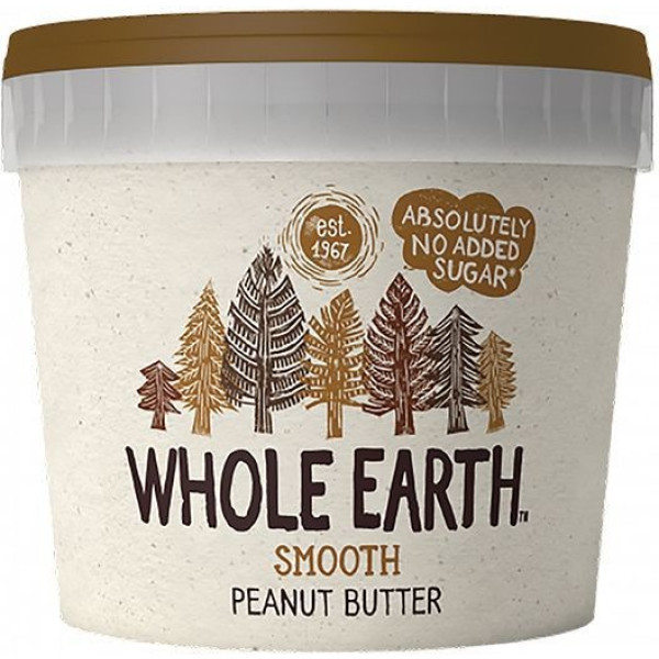 Whole Earth Beurre de Cacahuètes Original Lisse 1 Kg