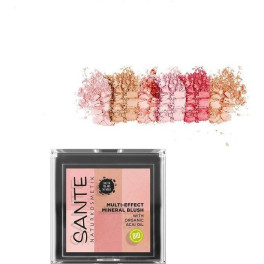 Sante Blush Multi Effet 6 Nuances 01 Corail 8gr